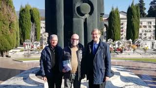 Delegazione slovena al sacrario del cimitero di Sansepolcro [upl. by Tish]