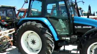 trattore gommato new holland TL 100avi [upl. by Kyrstin482]