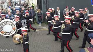 Millar Memorial FB No2  ABOD Shutting The Gates Parade 021223 4K [upl. by Iduj961]