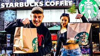 Αγοράσαμε ΟΛΟ το ΧΡΙΣΤΟΥΓΕΝΝΙΑΤΙΚΟ MENU από STARBUCKS Ft KallistiBee [upl. by Manton275]