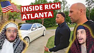 Exploring Rich Atlanta  Arab Muslim Brothers Reaction [upl. by Winchester437]