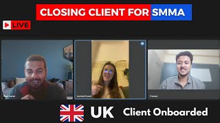 🔴 LIVE How We Onboard 550 month with UK Client for SMMA smmaoutreach [upl. by Ennaej]