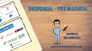 Incidencia vs Prevalencia  Apuntes Mileuristas [upl. by Onit774]