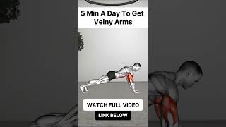 5MIN A DAY TO GET VEINY ARMS – FAST RESULTS 💪 [upl. by Rhiamon52]