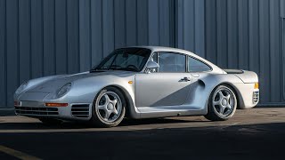 1987 Porsche 959 The Legendary Supercar Ahead of Its Time [upl. by Akehsal197]