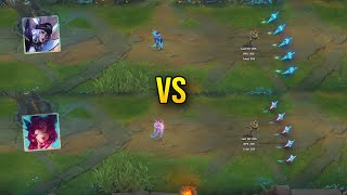 Battle Bat Xayah vs Star Guardian Xayah Skin Comparison  League of Legends [upl. by Cheshire189]