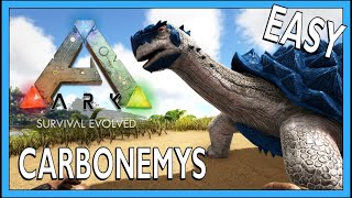 How To Tame A Carbonemys In Ark Survival Evolved [upl. by Swope]