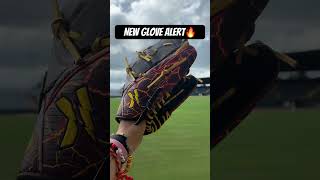 New Glove from Wilson Baseball🔥 baseball gloves mlb wilson heat swag red black foryou [upl. by Mont]