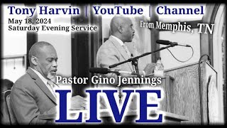 Pastor Gino Jennings  LIVE  May 18 2024  Saturday Evening Service [upl. by Desimone]