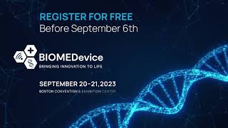 Get Free Pass To BIOMEDevice Boston 2023 [upl. by Bedwell414]