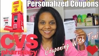 Personalized Coupons At CVS  Couponing With Toni [upl. by Adnamal389]