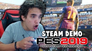 FINALMENTE LLEGO LA DEMO DE PES19 ⚽  DIRECTO [upl. by Ha]