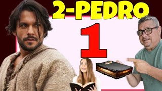 2PEDRO CAPÍTULO 1 SAUDAÇÕES DE PEDRO E CRESCIMENTO NA FÉ cristianismo jesus fé biblia Deus [upl. by Bee]