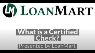 What is a Certified Check [upl. by Hoenack743]