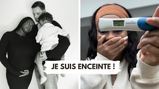 JE SUIS ENCEINTE  L’histoire de notre miracle 👶🏽🤰🏾 [upl. by Dorrie]