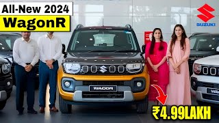 Suzuki Launch New WagonR Facelift 😍 Walkaround with OnRoad Price  सिर्फ ₹499 लाख में [upl. by Silvano241]