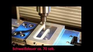 Rührreibschweißen Friction Stir Welding eines KühlkörperMusters  RRS Schilling [upl. by Fischer]