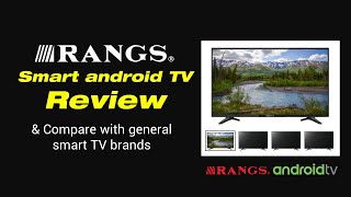 Rangs smart android TV review amp Compare with general smart TV brands  Creative Tutorials [upl. by Romulus]