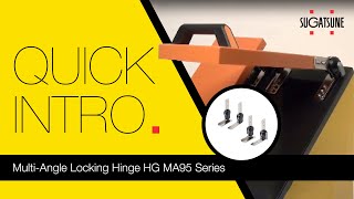 Quick Intro MultiAngle Locking Hinge HG MA95 Series [upl. by Neural626]