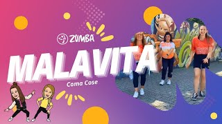 MALAVITA  COMA COSE  ZUMBA FITNESS FULL CHOREO  DANCE WORKOUT [upl. by Duffy492]