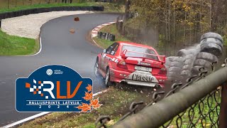 Rallijsprints Latvija 2024 ActionsEVO Drift [upl. by Kellene]