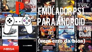 Emulador ps1 para android apkbiosplugin sem o erro da bios [upl. by Narcho482]