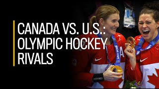 Canada vs US — Olympic hockey rivals [upl. by Shriner]