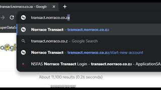 NSFAS Norraco Login amp Registration  How to register easily with OTP [upl. by Eula346]