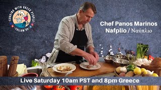 Chef Panos Marinos  3 Recipes [upl. by Nahtaoj]