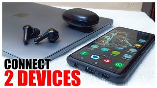 How To Connect 2 Devices To Oraimo Freepods 3 Works For Music amp Calls [upl. by Lemmuela]