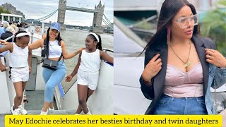 May Edochie celebrates her besties and herbtwin daughters Birthday with am emotional wordings [upl. by Arotak]