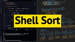 শেল সর্ট অ্যালগোরিদম Shell Sort Algorithm in Bangla [upl. by Aelahs]