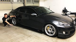 Side Skirt Extension Install  Lexus IS250 [upl. by Rennat876]