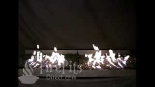 14quot Fireglass vs 14quot Reflective Fireglass [upl. by Arracat]