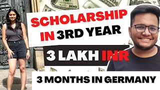 Applications OPEN now  SCHOLARSHIP of 3 Lakhs  DAAD WISE Scholarship  Disha Malik 🔥 [upl. by Fritz]