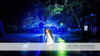 Kimberly amp Michaels Fall Wedding at St Norbert College Wisconsin [upl. by Solorac]