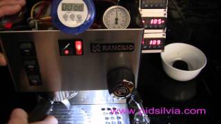 Rancilio Silvia with NO PID Control Clip 1 from pidsilviacom [upl. by Nixie]