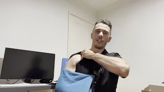 WEEK 3 POSTOP  Pec Tear Surgery [upl. by Innek]