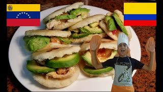 Arepas RellenasStuffed Arepas [upl. by Elinnet296]