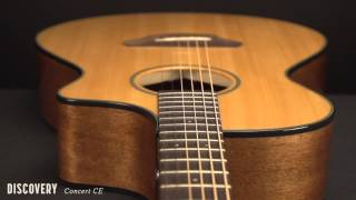 Breedlove Acoustic Guitars Discovery Concert CE Guitar [upl. by Ailee]