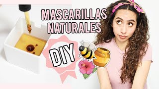 3 MASCARILLAS CASERAS PARA HIDRATAR Y HACER CRECER EL CABELLO 🐝 attalia dasbel [upl. by Thrasher]