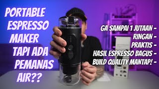 REVIEW ALAT ESPRESSO MANUAL PALING SIMPLE  ADA WATER HEATER GUYS amp BISA PAKAI KAPSUL NESPRESSO [upl. by Nagem]