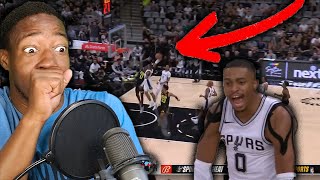 Keldon Johnson Nasty PosterJAZZ at SPURS  NBA PRESEASON FULL GAME HIGHLIGHTS  October 12 2024 [upl. by Cedell184]