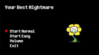 Undertale Omega Flowey Boss Fight Normal [upl. by Merill]