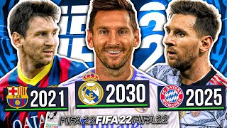 I REPLAYED the Career of LIONEL MESSI 🐐 [upl. by Marlee]