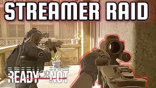 Streamer Raid CQB Action  READY OR NOT  German [upl. by Ibrek]