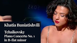 Khatia Buniatishvili  Tchaikovsky  Piano Concerto No 1 in Bflat minor quotAllegro con fuocoquot [upl. by Osana]