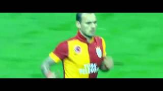 Wesley Sneijder Amazing Goal  Galatasaray Real Madrid  HD [upl. by Akinihs51]