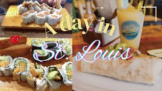 Exploring St Louis  Best food spots in St Louis  Vegetarian  Vegan Friendly Restaurants [upl. by Odille]