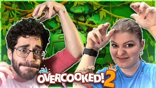 MONKEY AND SIRI THE GAME  Overcooked 2 Lets Play  Ep 6 [upl. by Bethesde]